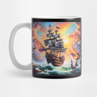 Cool Pirate Ship . Mug